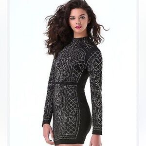 ❤️ STUNNING Bebe Rhinestone Dress ( M )
